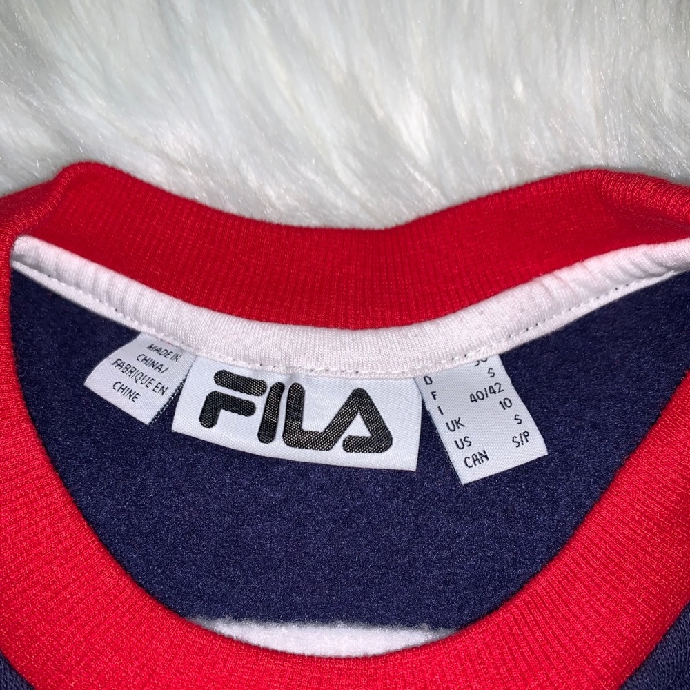 Colorblock Fila Sweater - image 2